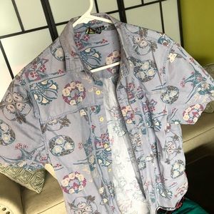 Vintage short sleeve button up